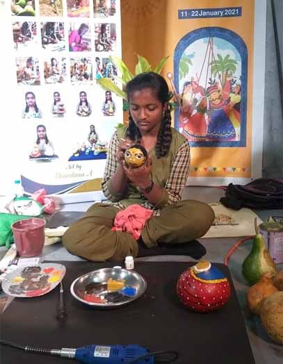 Chandana Doll Making