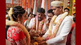 Aishwarya And Amartya Hedge Marriage: ದಾಂಪತ್ಯ ಜೀವನಕ್ಕೆ ಕಾಲಿಟ್ಟ ಡಿ.ಕೆ.ಶಿವಕುಮಾರ್ ಪುತ್ರಿ ಐಶ್ವರ್ಯಾ ಹಾಗೂ ಮಾಜಿ ಕೇಂದ್ರ ಸಚಿವ ಎಸ್.ಎಂ.ಕೃಷ್ಣ ಮೊಮ್ಮಗ ಅಮರ್ತ್ಯ ಹೆಗ್ಡೆ