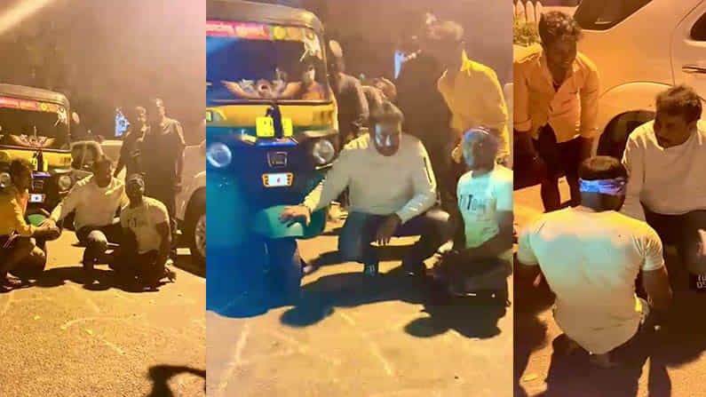 ಅಭಿಮಾನಿ ಮುಂದೆ ದಾಸನಾದ ದರ್ಶನ್: ಕಾರು ಫಾಲೋ ಮಾಡಿದವರ ಜತೆ ರಸ್ತೆಯಲ್ಲೇ ಕುಳಿತು ಮಾತನಾಡಿದ ಡಿ ಬಾಸ್
