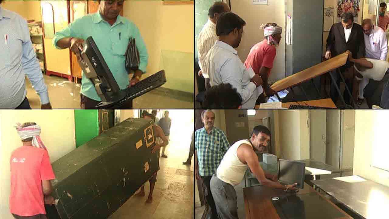 Seizure 1994ರಿಂದ 1.15 ಕೋಟಿ ಬಿಲ್ ಬಾಕಿ ಪಾವತಿಸದ್ದಕ್ಕೆ.. ಕಂಪ್ಯೂಟರ್, ಮೇಜು, ಕುರ್ಚಿ ಸೇರಿದಂತೆ ಸಣ್ಣ ನೀರಾವರಿ ಇಲಾಖೆ ಕಚೇರಿಯ ಎಲ್ಲಾ ವಸ್ತು ಜಪ್ತಿ! Seizure 1994ರಿಂದ 1.15 ಕೋಟಿ ಬಿಲ್ ಬಾಕಿ ಪಾವತಿಸದ್ದಕ್ಕೆ.. ಕಂಪ್ಯೂಟರ್, ಮೇಜು, ಕುರ್ಚಿ ಸೇರಿದಂತೆ ಸಣ್ಣ ನೀರಾವರಿ ಇಲಾಖೆ ಕಚೇರಿಯ ಎಲ್ಲಾ ವಸ್ತು ಜಪ್ತಿ!