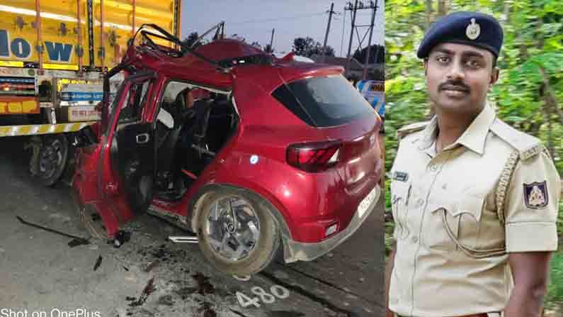 Accident ಕಂಟೇನರ್ ಲಾರಿ​ಗೆ ಕಾರು ಡಿಕ್ಕಿ: ಮದುವೆಗೆಂದು ಹೊರಟ ಅಬಕಾರಿ ಇಲಾಖೆ SI ತಲುಪಿದ್ದು ಮಾತ್ರ  ಮಸಣಕ್ಕೆ