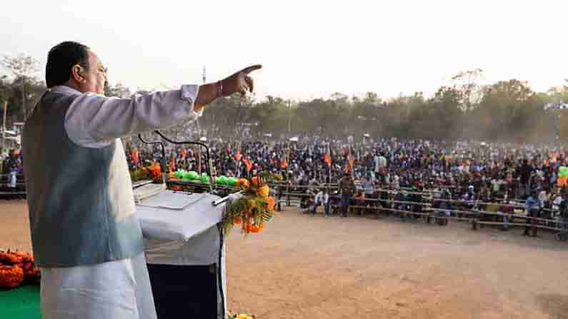 ರೈತರ, ಬುಡಕಟ್ಟು ಜನಾಂಗದ ಅಭಿವೃದ್ಧಿಗೆ ಮಮತಾ ಬ್ಯಾನರ್ಜಿ ಯಾವ ಕ್ರಮಗಳನ್ನೂ ಕೈಗೊಂಡಿಲ್ಲ: ಜೆ.ಪಿ. ನಡ್ಡಾ