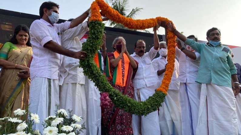 Kerala Assembly Elections 2021: 'ದೇವರ ಸ್ವಂತ ನಾಡು' ಈಗ ಮೂಲಭೂತವಾದಿಗಳ ನಾಡಾಗಿದೆ: ನಿರ್ಮಲಾ ಸೀತಾರಾಮನ್
