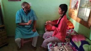 Suresh kumar Visits Student house