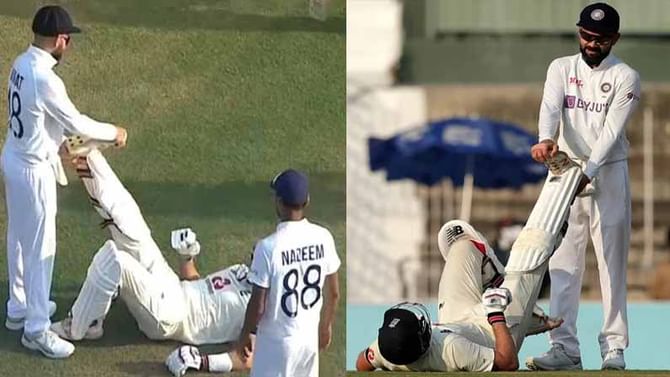 Virat Kohli: ಇದು ನಮ್ಮ ಕ್ರಿಕೆಟ್ ಧರ್ಮ! ಆಸಿಸ್ ನಾಡಲ್ಲಿ ಜನಾಂಗೀಯ ನಿಂದನೆ, ಇಲ್ಲಿ.. ನಮ್ಮನ್ನಾಳಿದ ಬ್ರಿಟಿಷ್ ಕ್ರಿಕೆಟಿಗನ ಕಾಲಿಡಿದ ಕೊಹ್ಲಿ! Virat Kohli: ಇದು ನಮ್ಮ ಕ್ರಿಕೆಟ್ ಧರ್ಮ! ಆಸಿಸ್ ನಾಡಲ್ಲಿ ಜನಾಂಗೀಯ ನಿಂದನೆ, ಇಲ್ಲಿ.. ನಮ್ಮನ್ನಾಳಿದ ಬ್ರಿಟಿಷ್ ಕ್ರಿಕೆಟಿಗನ ಕಾಲಿಡಿದ ಕೊಹ್ಲಿ!