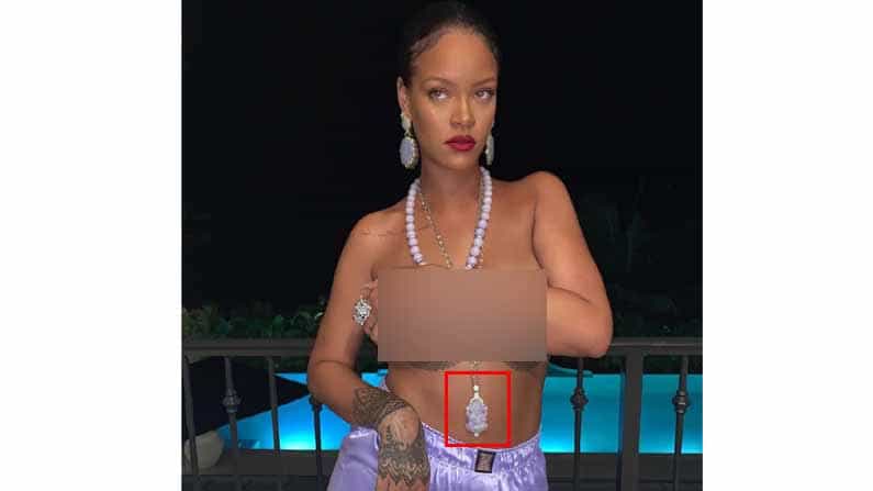Rihanna | ಪಾಪ್ ತಾರೆ ರಿಹಾನ್ನಾ ಕೊರಳಲ್ಲಿ ಗಣೇಶನ ಹಾರ: ನಮ್ಮ ದೇವರಿಗೆ ಅವಮಾನ ಸಲ್ಲದು ಎಂದ ನೆಟ್ಟಿಗರು Rihanna | ಪಾಪ್ ತಾರೆ ರಿಹಾನ್ನಾ ಕೊರಳಲ್ಲಿ ಗಣೇಶನ ಹಾರ: ನಮ್ಮ ದೇವರಿಗೆ ಅವಮಾನ ಸಲ್ಲದು ಎಂದ ನೆಟ್ಟಿಗರು