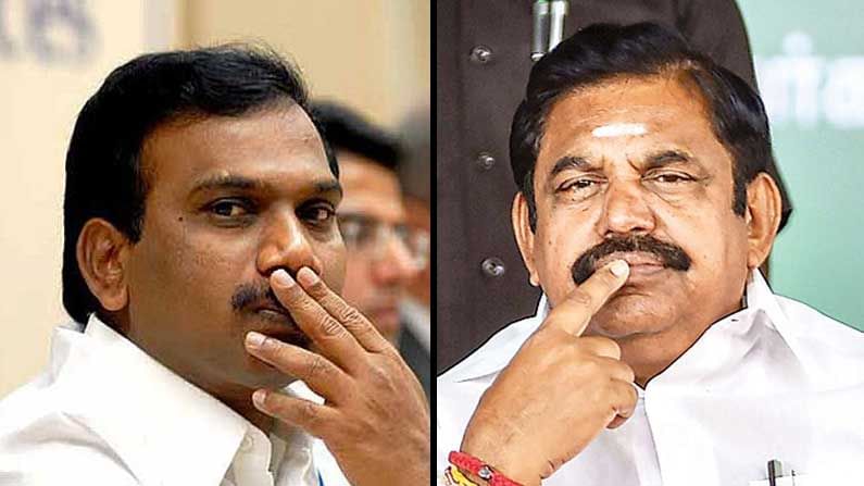 ‘ಛೇ ಇದೆಂಥ ಮಾತು’, ತಾಯಿ ನಿಂದನೆ ಕೇಳಿ ತಮಿಳುನಾಡು ಮುಖ್ಯಮಂತ್ರಿ ಕಣ್ಣೀರು; ಪಳನಿಸ್ವಾಮಿಯ ಕ್ಷಮೆ ಯಾಚಿಸಿದ ಡಿಎಂಕೆ ನಾಯಕ ಎ.ರಾಜಾ ‘ಛೇ ಇದೆಂಥ ಮಾತು’, ತಾಯಿ ನಿಂದನೆ ಕೇಳಿ ತಮಿಳುನಾಡು ಮುಖ್ಯಮಂತ್ರಿ ಕಣ್ಣೀರು; ಪಳನಿಸ್ವಾಮಿಯ ಕ್ಷಮೆ ಯಾಚಿಸಿದ ಡಿಎಂಕೆ ನಾಯಕ ಎ.ರಾಜಾ