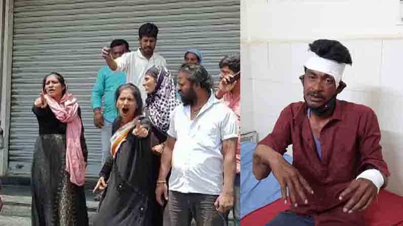 ಕಂಠಪೂರ್ತಿ ಕುಡಿದು ಹಣ ಕೊಡಲ್ಲ ಅಂದಿದ್ದಕ್ಕೆ ಬಿತ್ತು ಸಿಕ್ಕಾಪಟ್ಟೆ ಗೂಸಾ.. ಬಾರ್ ಕ್ಯಾಶಿಯರ್ನಿಂದ ಹಲ್ಲೆ ಖಂಡಿಸಿ ಧರಣಿ ಕಂಠಪೂರ್ತಿ ಕುಡಿದು ಹಣ ಕೊಡಲ್ಲ ಅಂದಿದ್ದಕ್ಕೆ ಬಿತ್ತು ಸಿಕ್ಕಾಪಟ್ಟೆ ಗೂಸಾ.. ಬಾರ್ ಕ್ಯಾಶಿಯರ್ನಿಂದ ಹಲ್ಲೆ ಖಂಡಿಸಿ ಧರಣಿ