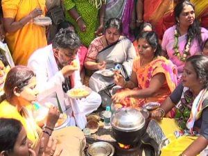 DK SHIVAKUMAR PROTEST 1