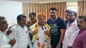 Actor Darshan Meets Ex Minister SS Mallikarjuna