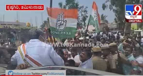 ಸಿದ್ದರಾಮಯ್ಯ ಪ್ರಚಾರದ ವೇಳೆ ಹೌದು ಹುಲಿಯಾ ಎಂದು ಕೂಗಿದ ತಮಿಳುನಾಡಿನ ಅಭಿಮಾನಿ