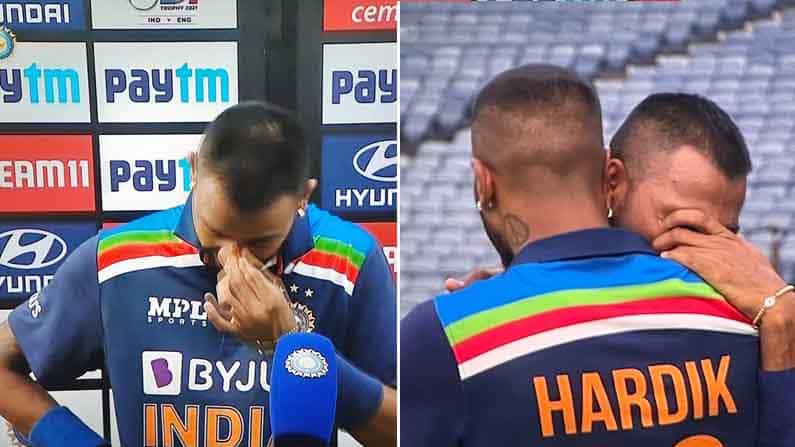 Krunal Pandya: ಮೊದಲ ಪಂದ್ಯದಲ್ಲೇ ಹೊಸ ದಾಖಲೆ ಬರೆದ ಕೃನಾಲ್ ಪಾಂಡ್ಯ ಭಾವುಕರಾದ ವಿಡಿಯೋ ವೈರಲ್