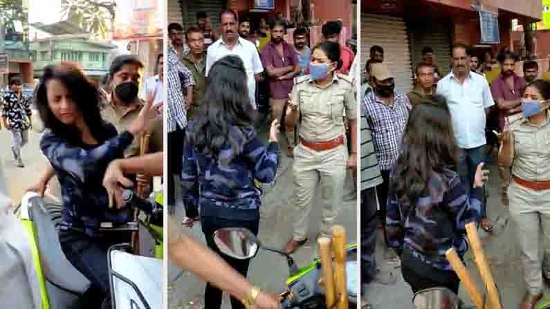 Video Viral: ಯುವತಿಯ ಕಪಾಳಕ್ಕೆ ಹೊಡೆದ ಮಹಿಳಾ ಪಿಎಸ್‌ಐ! ವಾಹನ ತಪಾಸಣೆ ವೇಳೆ ಬೆಸಗರಹಳ್ಳಿ ರಾಮಣ್ಣ ವೃತ್ತದಲ್ಲಿ ಘಟನೆ