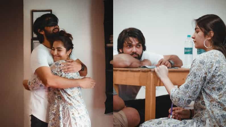 ಕೆಲಸದ ಸಮಯದಲ್ಲಿ ಹೀರೋಯಿನ್ ಜೊತೆ ರಕ್ಷಿತ್ ಶೆಟ್ಟಿ ಮೋಜು! ಫೋಟೋ ವೈರಲ್ ಕೆಲಸದ ಸಮಯದಲ್ಲಿ ಹೀರೋಯಿನ್ ಜೊತೆ ರಕ್ಷಿತ್ ಶೆಟ್ಟಿ ಮೋಜು! ಫೋಟೋ ವೈರಲ್