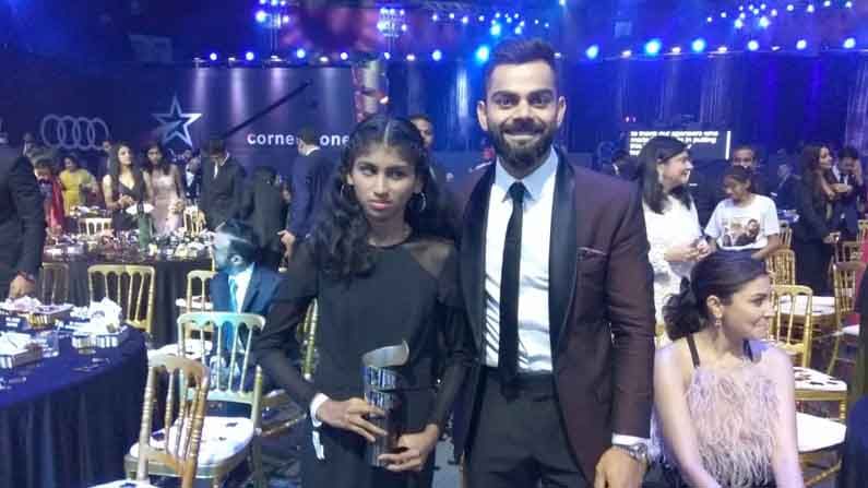 Rakshitha And Virat Kohli