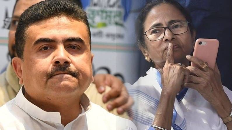 SUVENDU ADHIKARI MAMATA BANERJEE