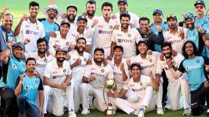 Victorious Team India in Australia