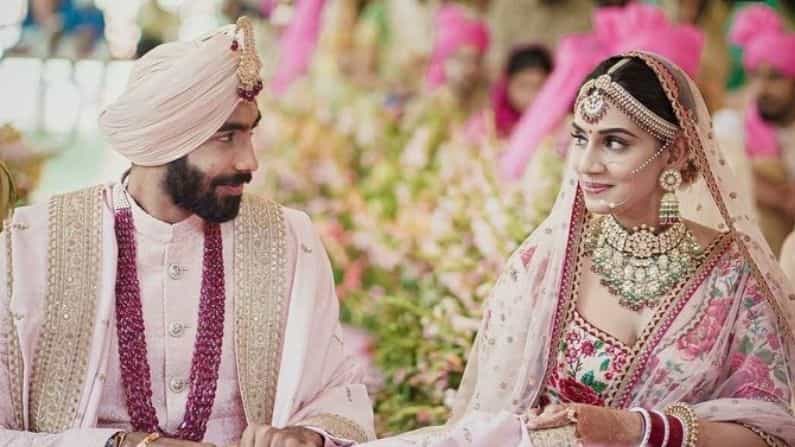 Jasprit Bumrah Marriage Pic: ವೈವಾಹಿಕ ಜೀವನಕ್ಕೆ ಕಾಲಿರಿಸಿದ ಕ್ರಿಕೆಟರ್ ಬುಮ್ರಾ- ಸಂಜನಾ ಗಣೇಶನ್.. ಫೋಟೋ ನೋಡಿ
