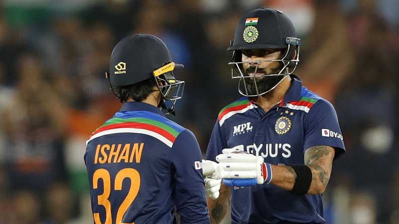 India vs England 2021, 2nd T20, LIVE Score: ಕಿಶನ್- ಕೊಹ್ಲಿ ಅಬ್ಬರಕ್ಕೆ ಮಂಡಿಯೂರಿದ ಇಂಗ್ಲೆಂಡ್.. ಭಾರತಕ್ಕೆ 7 ವಿಕೆಟ್ ಜಯ India vs England 2021, 2nd T20, LIVE Score: ಕಿಶನ್- ಕೊಹ್ಲಿ ಅಬ್ಬರಕ್ಕೆ ಮಂಡಿಯೂರಿದ ಇಂಗ್ಲೆಂಡ್.. ಭಾರತಕ್ಕೆ 7 ವಿಕೆಟ್ ಜಯ