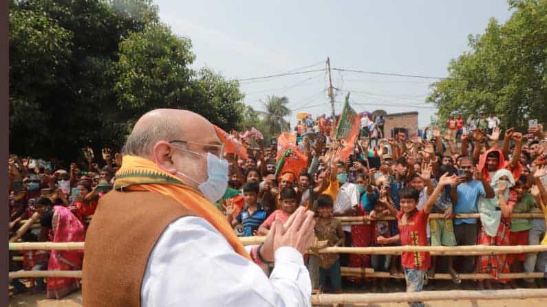 West Bengal Elections 2021: ಕೂಚ್ ಬೆಹಾರ್ನಲ್ಲಿ ನಡೆದ ಹಿಂಸಾಚಾರಕ್ಕೆ ಪ್ರಚೋದನೆ ನೀಡಿದ್ದು ಮಮತಾ ಬ್ಯಾನರ್ಜಿ: ಅಮಿತ್ ಶಾ ಆರೋಪ