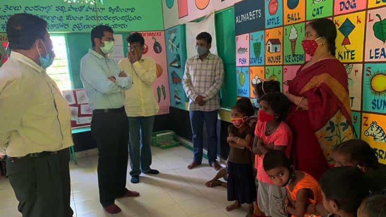 ಅಂಗನವಾಡಿ ಸುಧಾರಣೆಗಾಗಿ ತೆಲಂಗಾಣಕ್ಕೆ ಪ್ರವಾಸ ಕೈಗೊಂಡ ರಾಮನಗರ ಜಿಲ್ಲಾ ಪಂಚಾಯತಿ, ಪ್ರೇಮ್ ಜೀ ಫೌಂಡೇಷನ್ ನೆರವು ಅಂಗನವಾಡಿ ಸುಧಾರಣೆಗಾಗಿ ತೆಲಂಗಾಣಕ್ಕೆ ಪ್ರವಾಸ ಕೈಗೊಂಡ ರಾಮನಗರ ಜಿಲ್ಲಾ ಪಂಚಾಯತಿ, ಪ್ರೇಮ್ ಜೀ ಫೌಂಡೇಷನ್ ನೆರವು