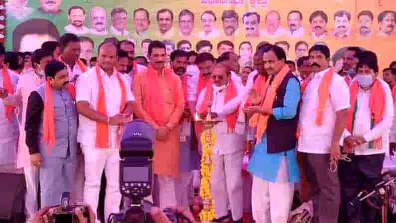 ಬಸವಕಲ್ಯಾಣ ಬಿಜೆಪಿ ಸಮಾವೇಶದಲ್ಲಿ ಕೊವಿಡ್ ನಿಯಮ ಉಲ್ಲಂಘನೆ; 5,000ಕ್ಕೂ ಹೆಚ್ಚು ಜನರನ್ನು ಸೇರಿಸಿ ಕಾರ್ಯಕ್ರಮ