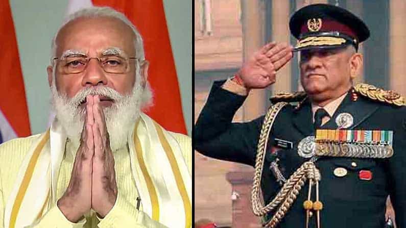 ಕೋವಿಡ್ ವಿರುದ್ಧ ಸಮರ: ಪ್ರಧಾನಿ ಮೋದಿ ಮತ್ತು ಸಿಡಿಎಸ್ ರಾವತ್ ನಡುವೆ ಸಶಸ್ತ್ರ ದಳಗಳ ಸಿದ್ಧತೆ ಬಗ್ಗೆ ಚರ್ಚೆ