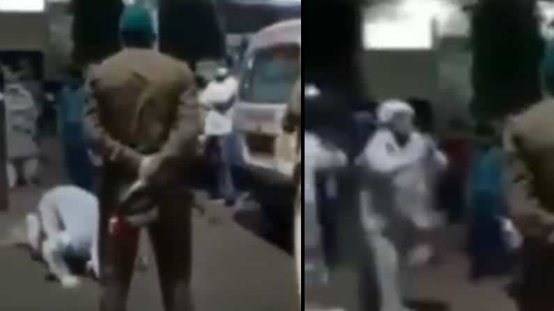 Viral Video: ‘ಅಮ್ಮನಿಗಾಗಿ ಆಕ್ಸಿಜನ್ ಸಿಲಿಂಡರ್ ತೆಗೆದುಕೊಂಡು ಹೋಗಲು ಬಿಡಿ..’; ಪೊಲೀಸರ ಎದುರು ಮೊಣಕಾಲೂರಿ ಬೇಡಿಕೊಂಡ ವ್ಯಕ್ತಿ