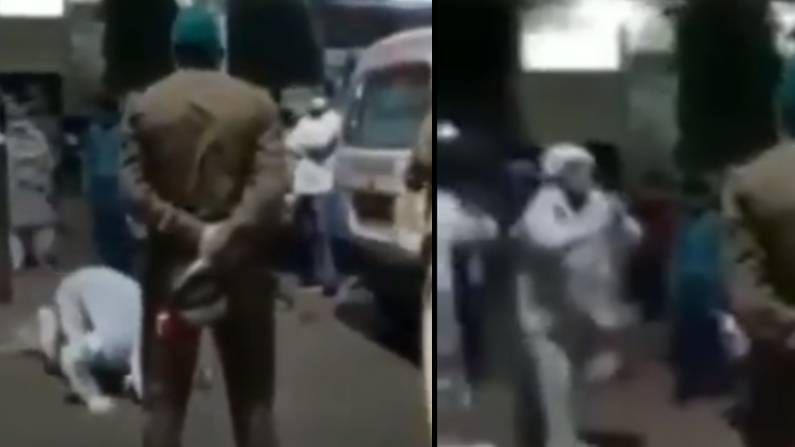 Viral Video: ‘ಅಮ್ಮನಿಗಾಗಿ ಆಕ್ಸಿಜನ್​ ಸಿಲಿಂಡರ್ ತೆಗೆದುಕೊಂಡು ಹೋಗಲು ಬಿಡಿ..’; ಪೊಲೀಸರ ಎದುರು ಮೊಣಕಾಲೂರಿ ಬೇಡಿಕೊಂಡ ವ್ಯಕ್ತಿ