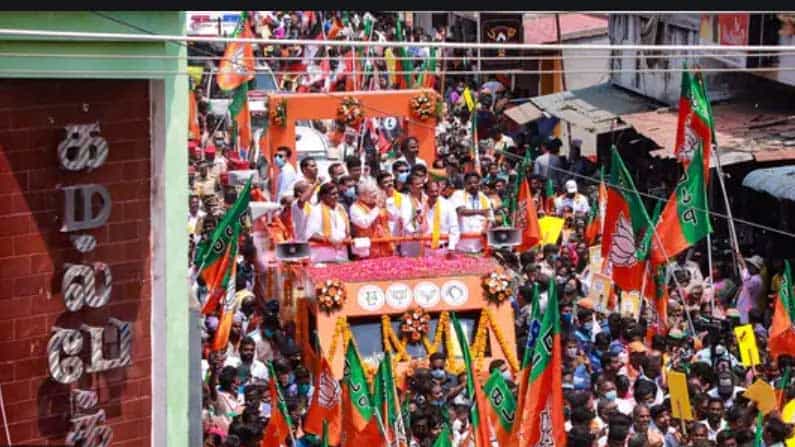 Exit Poll Results 2021: ಪುದುಚೇರಿಯಲ್ಲಿಅಧಿಕಾರಕ್ಕೇರಲಿದೆ ಎನ್ಡಿಎ; Tv9-Polstrat ಸಮೀಕ್ಷೆ