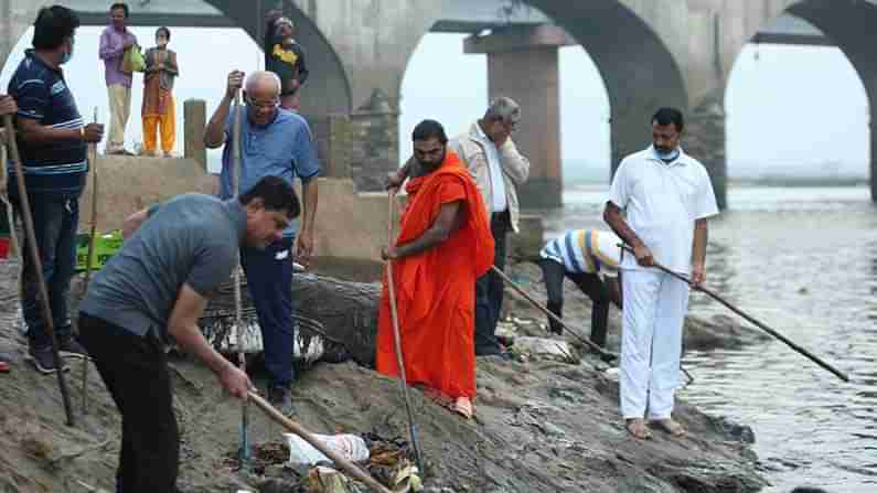 ತುಂಗಭದ್ರೆಯಲ್ಲಿ ಶುರುವಾಗಲಿ ಗಂಗಾ ಆರತಿ ಮಾದರಿಯ ಉತ್ಸವ; ನದಿಯ ಸ್ವಚ್ಛತೆಗೆ ಮುಂದಾದ ಹರಿಹರದ ಜನತೆ