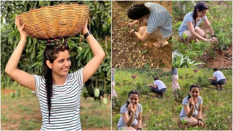Ashika Ranganath: ‘ಚುಟುಚುಟು’ ಬೆಡಗಿ ಆಶಿಕಾಗೆ ಈಗ ತೋಟದಲ್ಲಿ ಕೆಲಸ; ಲಾಕ್ಡೌನ್ನಲ್ಲಿ ಹೊಸ ಕಸುಬು Ashika Ranganath: ‘ಚುಟುಚುಟು’ ಬೆಡಗಿ ಆಶಿಕಾಗೆ ಈಗ ತೋಟದಲ್ಲಿ ಕೆಲಸ; ಲಾಕ್ಡೌನ್ನಲ್ಲಿ ಹೊಸ ಕಸುಬು