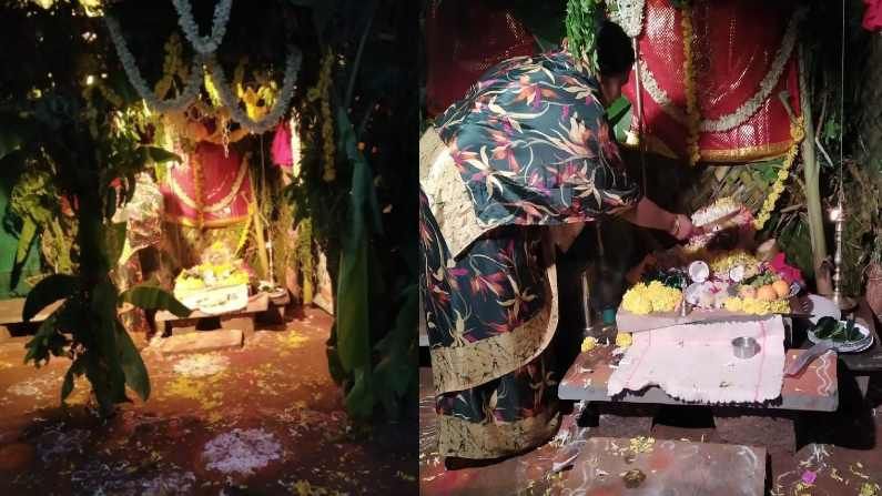 ಸೋಂಕಿನಿಂದ ಮುಕ್ತಿಗಾಗಿ ಕೊರೊನಾ ಮಾರಮ್ಮ ಗುಡಿ ಸ್ಥಾಪನೆ; ವಿಷಯ ತಿಳಿದ ಅಧಿಕಾರಿಗಳಿಂದ ಖಡಕ್ ಎಚ್ಚರಿಕೆ! ಸೋಂಕಿನಿಂದ ಮುಕ್ತಿಗಾಗಿ ಕೊರೊನಾ ಮಾರಮ್ಮ ಗುಡಿ ಸ್ಥಾಪನೆ; ವಿಷಯ ತಿಳಿದ ಅಧಿಕಾರಿಗಳಿಂದ ಖಡಕ್ ಎಚ್ಚರಿಕೆ!