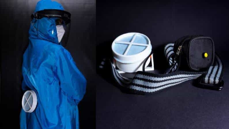 PPE Kit: ಕೊರೊನಾ ಯೋಧರಿಗಾಗಿ ಹೊಸ ಮಾದರಿಯ ತಂಪಾದ ಪಿಪಿಇ ಕಿಟ್; ವಿದ್ಯಾರ್ಥಿಯೊಬ್ಬನ ವಿನೂತನ ಸಂಶೋಧನೆ! PPE Kit: ಕೊರೊನಾ ಯೋಧರಿಗಾಗಿ ಹೊಸ ಮಾದರಿಯ ತಂಪಾದ ಪಿಪಿಇ ಕಿಟ್; ವಿದ್ಯಾರ್ಥಿಯೊಬ್ಬನ ವಿನೂತನ ಸಂಶೋಧನೆ!