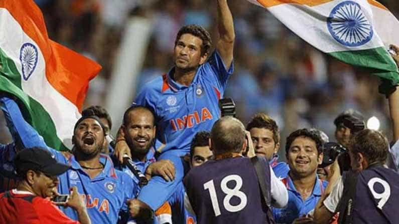2011ರಲ್ಲಿ ವಿಶ್ವಕಪ್ ಗೆದ್ದಿದ್ದು ಟೀಮ್ ಇಂಡಿಯಾ ಮಾತ್ರ ಅಲ್ಲ, ಇಡೀ ಭಾರತವೇ ಅದನ್ನು ಗೆದ್ದಿತು: ಸಚಿನ್ ತೆಂಡೂಲ್ಕರ್ 2011ರಲ್ಲಿ ವಿಶ್ವಕಪ್ ಗೆದ್ದಿದ್ದು ಟೀಮ್ ಇಂಡಿಯಾ ಮಾತ್ರ ಅಲ್ಲ, ಇಡೀ ಭಾರತವೇ ಅದನ್ನು ಗೆದ್ದಿತು: ಸಚಿನ್ ತೆಂಡೂಲ್ಕರ್