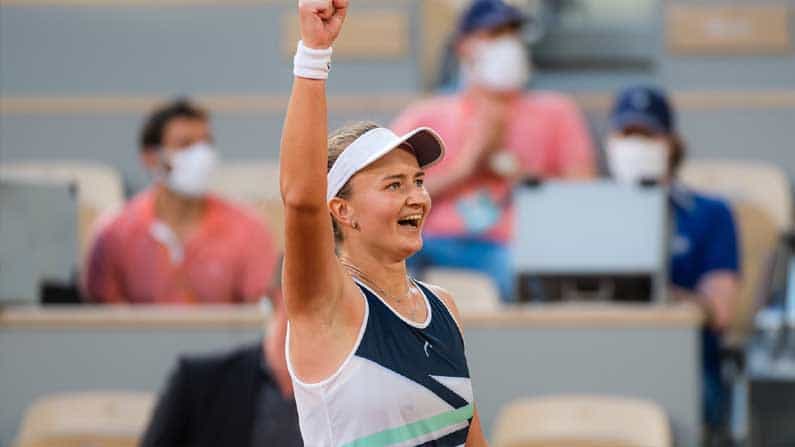 French Open 2021: ಮಹಿಳಾ ಸಿಂಗಲ್ಸ್ ವಿಭಾಗದಲ್ಲಿ ಚೊಚ್ಚಲ ಗ್ರ್ಯಾಂಡ್ ಸ್ಲ್ಯಾಮ್ ಗೆದ್ದ ಬಾರ್ಬೊರಾ ಕ್ರೆಜ್ಕಿಕೋವಾ French Open 2021: ಮಹಿಳಾ ಸಿಂಗಲ್ಸ್ ವಿಭಾಗದಲ್ಲಿ ಚೊಚ್ಚಲ ಗ್ರ್ಯಾಂಡ್ ಸ್ಲ್ಯಾಮ್ ಗೆದ್ದ ಬಾರ್ಬೊರಾ ಕ್ರೆಜ್ಕಿಕೋವಾ