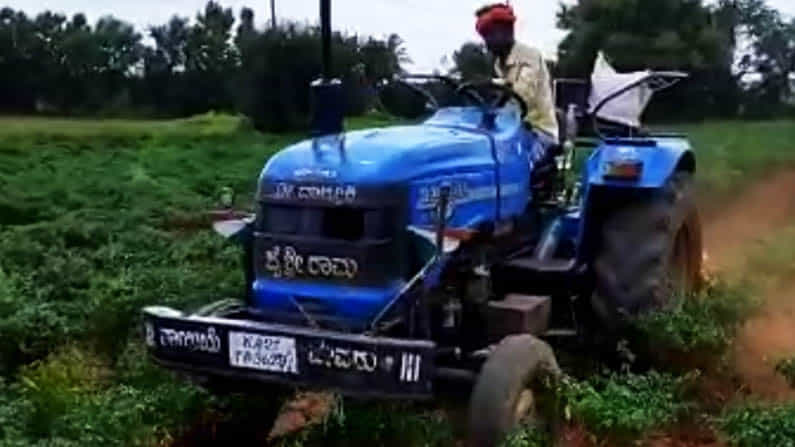 ಲಾಕ್ಡೌನ್ ಎಫೆಕ್ಟ್: ಐದು ಎಕರೆ ಹಸಿ ಮೆಣಸಿನಕಾಯಿ ಬೆಳೆಯನ್ನು ಹಾಳು ಮಾಡಿದ ಹಾವೇರಿ ರೈತ