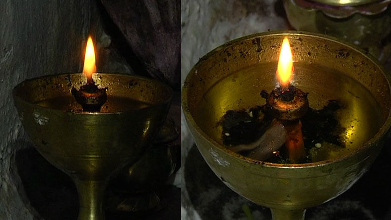 ಎಣ್ಣೆ ಹಾಕದೆ, ಬತ್ತಿ ಬದಲಾಯಿಸದೆ ಸತತ 75 ದಿನಗಳಿಂದ ಉರಿಯುತ್ತಿರುವ ದೀಪ; ದೇವರ ಪವಾಡವೆಂದು ಮನೆಗೆ ಆಗಮಿಸುತ್ತಿರುವ ಬಾಗಲಕೋಟೆ ಜನರು ಎಣ್ಣೆ ಹಾಕದೆ, ಬತ್ತಿ ಬದಲಾಯಿಸದೆ ಸತತ 75 ದಿನಗಳಿಂದ ಉರಿಯುತ್ತಿರುವ ದೀಪ; ದೇವರ ಪವಾಡವೆಂದು ಮನೆಗೆ ಆಗಮಿಸುತ್ತಿರುವ ಬಾಗಲಕೋಟೆ ಜನರು