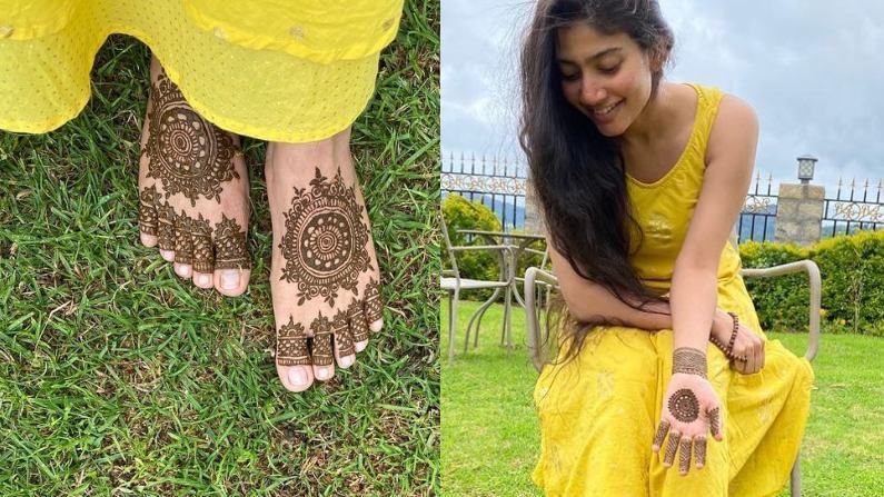 Sai Pallavi: ಮೆಹಂದಿ ಹಾಕಿಕೊಂಡು ಮದುವೆ ಸಂಭ್ರಮಕ್ಕೆ ಸಜ್ಜಾದ ಸಾಯಿ ಪಲ್ಲವಿ; ಫೋಟೋ ವೈರಲ್​