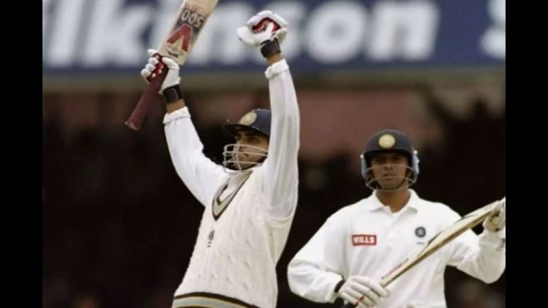 Sourav Ganguly scored his debut Test ton 1