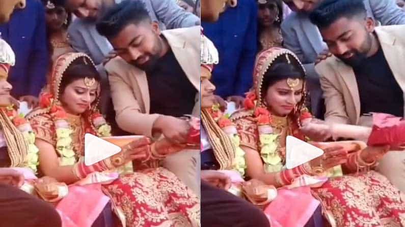 Viral Video: ವರ ಪಕ್ಕದಲ್ಲಿರುವಾಗಲೇ ಸ್ನೇಹಿತ ಕೊಟ್ಟ ಗಿಫ್ಟ್ ನೋಡಿ ವಧು ಕಂಗಾಲು! ಏನದು ಕುತೂಹಲ ಕೆರಳಿಸಿದ ಉಡುಗೊರೆ?
