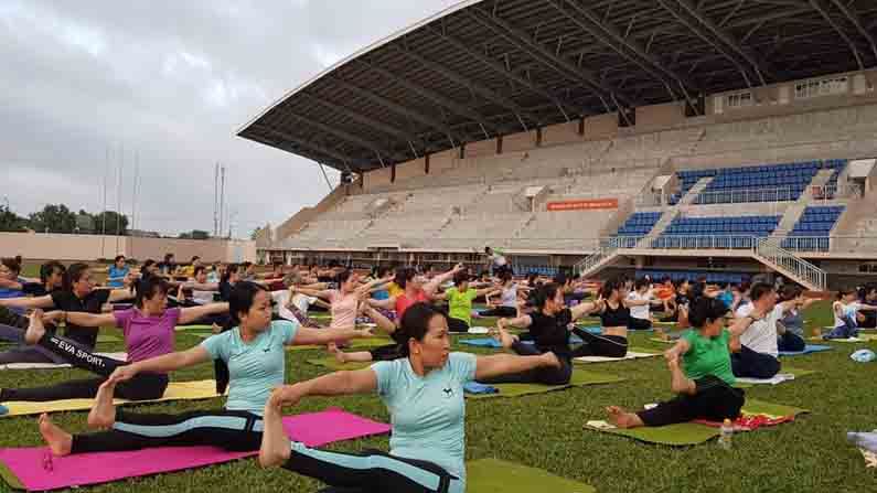 International Yoga Day 2021 Vietnam Uttara Kannada Sirsi Yoga Teacher