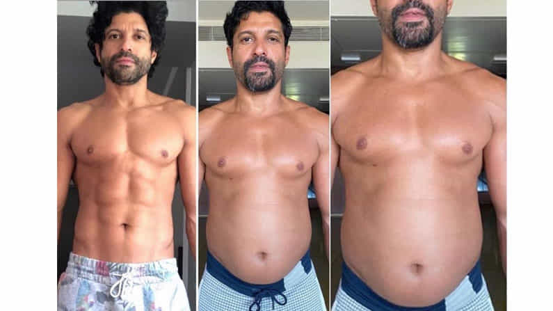 ದಡೂತಿ ದೇಹ, 85 ಕೆಜಿ ತೂಕ; ವೈರಲ್ ಆಯ್ತು ಫರ್ಹಾನ್ ಅಖ್ತರ್ ಫೋಟೋ ದಡೂತಿ ದೇಹ, 85 ಕೆಜಿ ತೂಕ; ವೈರಲ್ ಆಯ್ತು ಫರ್ಹಾನ್ ಅಖ್ತರ್ ಫೋಟೋ
