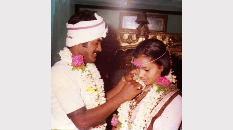 ಜಗ್ಗೇಶ್ ಮತ್ತು ಪರಿಮಳಾ ಮದುವೆಯ ಚಿತ್ರ(1984)