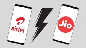 Jio vs Airtel: ಪ್ರತಿದಿನ 2GB ಡೇಟಾ, 28 ದಿನ ವ್ಯಾಲಿಡಿಟಿ: ನಂ. 1 ಸ್ಥಾನಕ್ಕೆ ಏರ್ಟೆಲ್-ಜಿಯೋ ನಡುವೆ ಗುದ್ದಾಟ