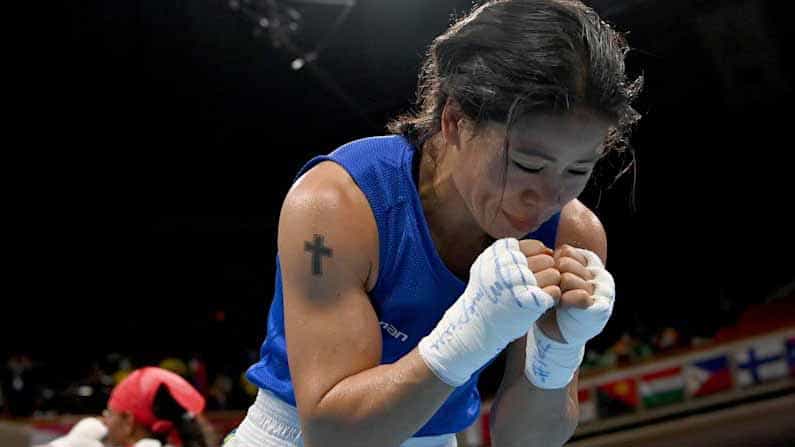 Tokyo Olympics 2020 | ಬೌಟ್ ಸೋತಿದ್ದೇನೆಂದು ನಂಬಲು ಸಾಧ್ಯವಾಗಲೇ ಇಲ್ಲ, ಜಡ್ಜ್ಗಳ ಕಳಪೆ ತೀರ್ಪಿನಿಂದಾಗಿ ಸೋಲಬೇಕಾಯಿತು: ಮೇರಿ ಕೋಮ್ Tokyo Olympics 2020 | ಬೌಟ್ ಸೋತಿದ್ದೇನೆಂದು ನಂಬಲು ಸಾಧ್ಯವಾಗಲೇ ಇಲ್ಲ, ಜಡ್ಜ್ಗಳ ಕಳಪೆ ತೀರ್ಪಿನಿಂದಾಗಿ ಸೋಲಬೇಕಾಯಿತು: ಮೇರಿ ಕೋಮ್