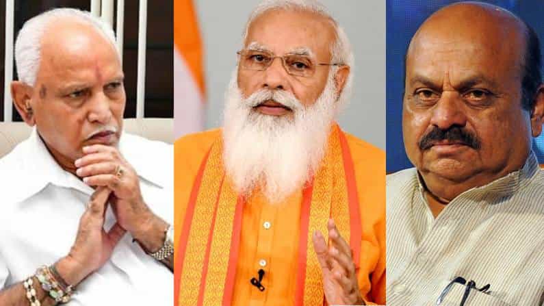 ಯಡಿಯೂರಪ್ಪನವರ ಕೆಲಸ, ಕೊಡುಗೆ ಬಗ್ಗೆ ಮಾತನಾಡಲು ಪದಗಳಿಲ್ಲ ಎಂದ ಪ್ರಧಾನಿ ಮೋದಿ: ನೂತನ ಸಿಎಂಗೆ ಅಭಿನಂದನೆ ಯಡಿಯೂರಪ್ಪನವರ ಕೆಲಸ, ಕೊಡುಗೆ ಬಗ್ಗೆ ಮಾತನಾಡಲು ಪದಗಳಿಲ್ಲ ಎಂದ ಪ್ರಧಾನಿ ಮೋದಿ: ನೂತನ ಸಿಎಂಗೆ ಅಭಿನಂದನೆ