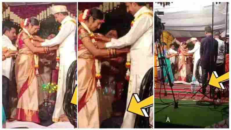 Viral Video: ಮದುವೆ ಮಂಟಪದಲ್ಲಿ ಮಲಗಿಕೊಂಡು ಫೋಟೊ ಕ್ಲಿಕ್ಕಿಸಿದ ಫೋಟೊಗ್ರಾಫರ್! ವಿಡಿಯೋ ನೋಡಿ, ನಕ್ಕು ಹಗುರಾಗಿ