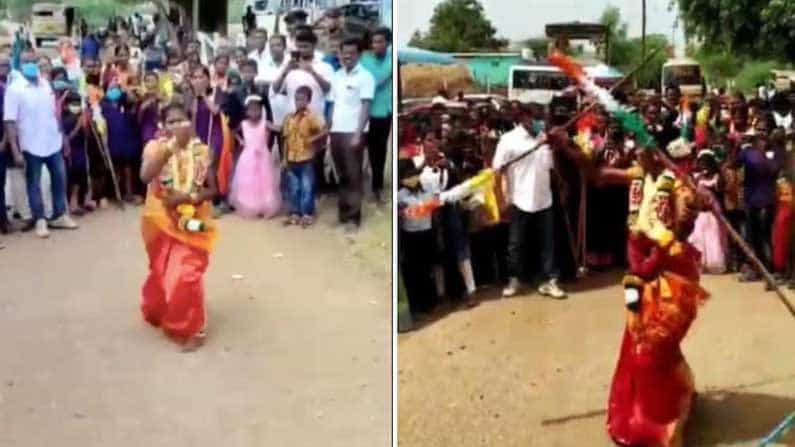Viral Video: ಆತ್ಮರಕ್ಷಣೆ ಜಾಗೃತಿ ಮೂಡಿಸಲು ಸಮರ ಕಲೆ ಪ್ರದರ್ಶಿಸಿದ ವಧು; ವಿಡಿಯೋ ನೋಡಿ Viral Video: ಆತ್ಮರಕ್ಷಣೆ ಜಾಗೃತಿ ಮೂಡಿಸಲು ಸಮರ ಕಲೆ ಪ್ರದರ್ಶಿಸಿದ ವಧು; ವಿಡಿಯೋ ನೋಡಿ