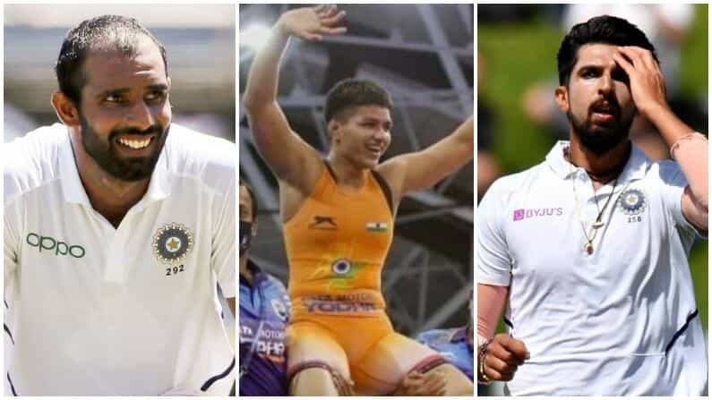 ಒಲಂಪಿಕ್ಸ್ನಲ್ಲಿ ಪದಕ ಗೆದ್ದ ಪ್ರಿಯಾ ಮಲಿಕ್ ಅವರಿಗೆ ಅಭಿನಂದನೆಗಳು; ಇಶಾಂತ್ ಶರ್ಮಾ- ಹನುಮಾ ವಿಹಾರಿ ಎಡವಟ್ಟು ಒಲಂಪಿಕ್ಸ್ನಲ್ಲಿ ಪದಕ ಗೆದ್ದ ಪ್ರಿಯಾ ಮಲಿಕ್ ಅವರಿಗೆ ಅಭಿನಂದನೆಗಳು; ಇಶಾಂತ್ ಶರ್ಮಾ- ಹನುಮಾ ವಿಹಾರಿ ಎಡವಟ್ಟು